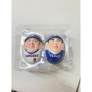 Texas Rangers MLB Hank Blalock + Mark Teixeira Weeble Wooble Eggs NIB